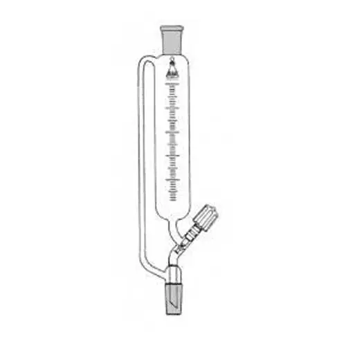 Funnel, Addition, Graduated With Equalizing Arm - Capacity/Subdivision 1000ml x 10ml, Joint 24/40