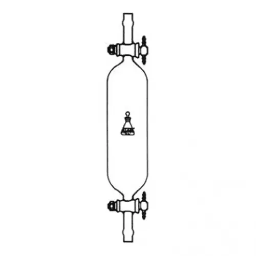Tube, Gas Sampling, PTFE Stopcock