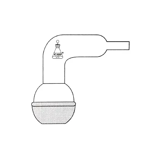 Adapter 90 Degree Angle 12/5 Ball Joint with 1/2 inch OD End